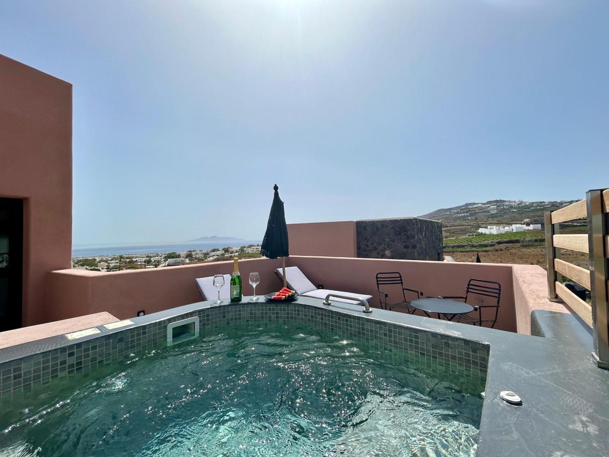 Golden Moments Luxury Stone Villas B Mesaria Eksteriør bilde