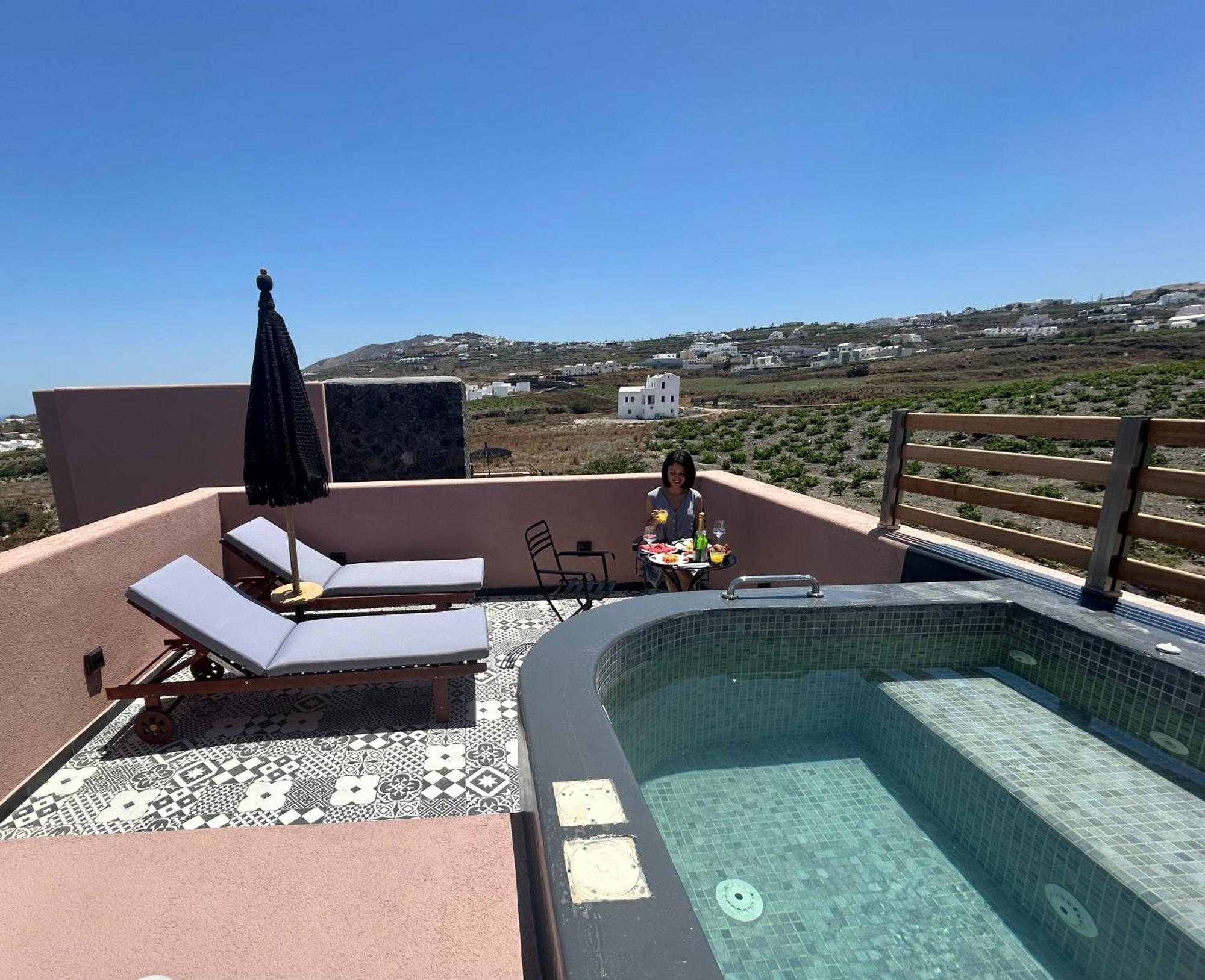 Golden Moments Luxury Stone Villas B Mesaria Eksteriør bilde