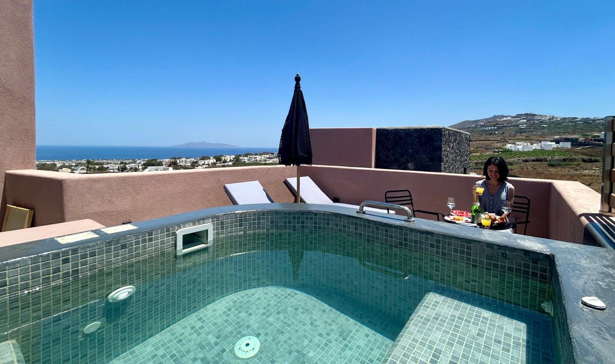 Golden Moments Luxury Stone Villas B Mesaria Eksteriør bilde